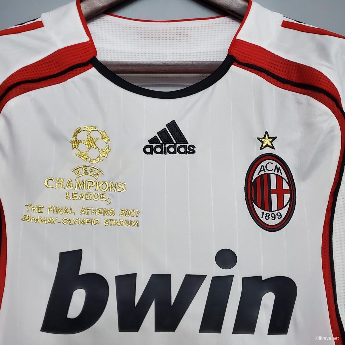 Retro AC Milan 06/07 AWAY Soccer Jersey