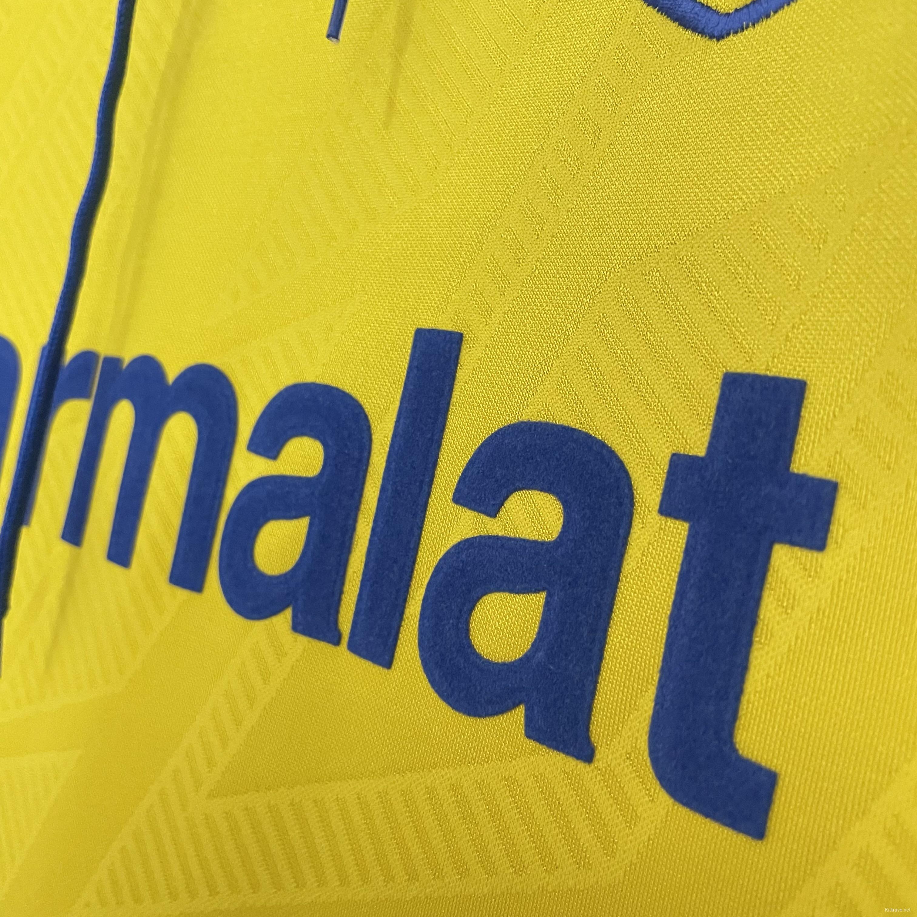 Retro Parma 93/95 home Soccer Jersey