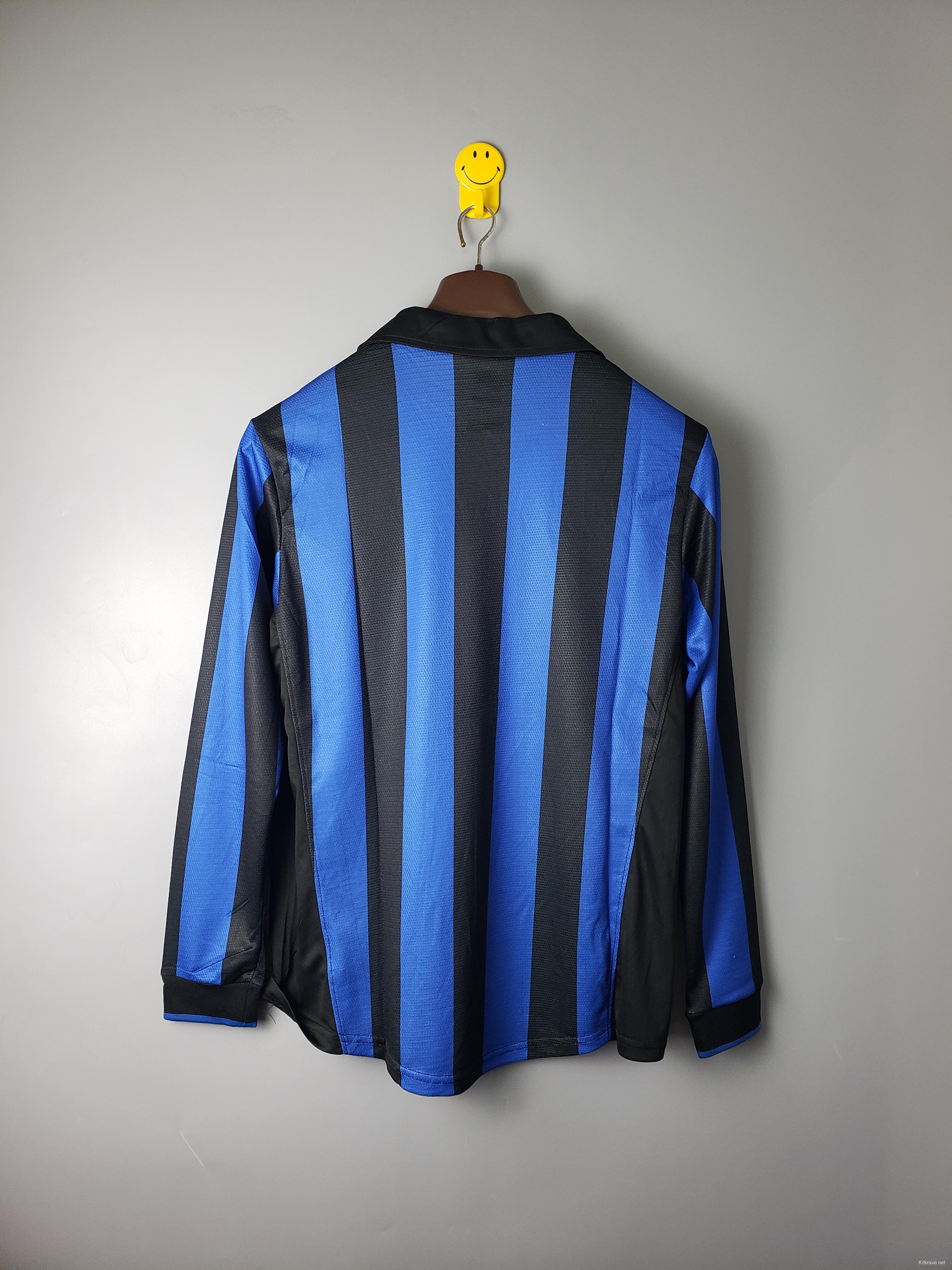 Retro 98/99 Inter Milan Home Long Sleeve Jersey