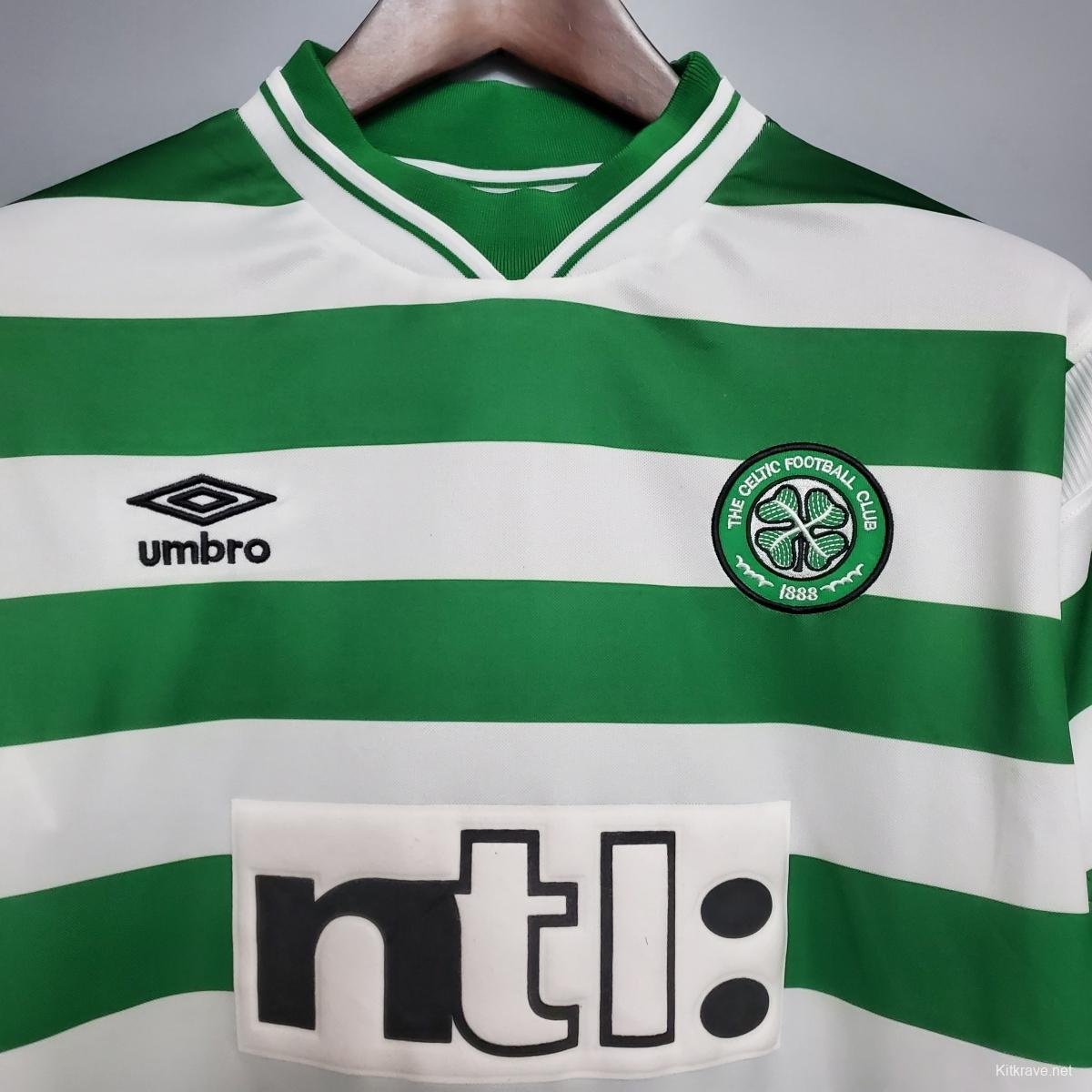 Retro 99-00 Celtics home Soccer Jersey