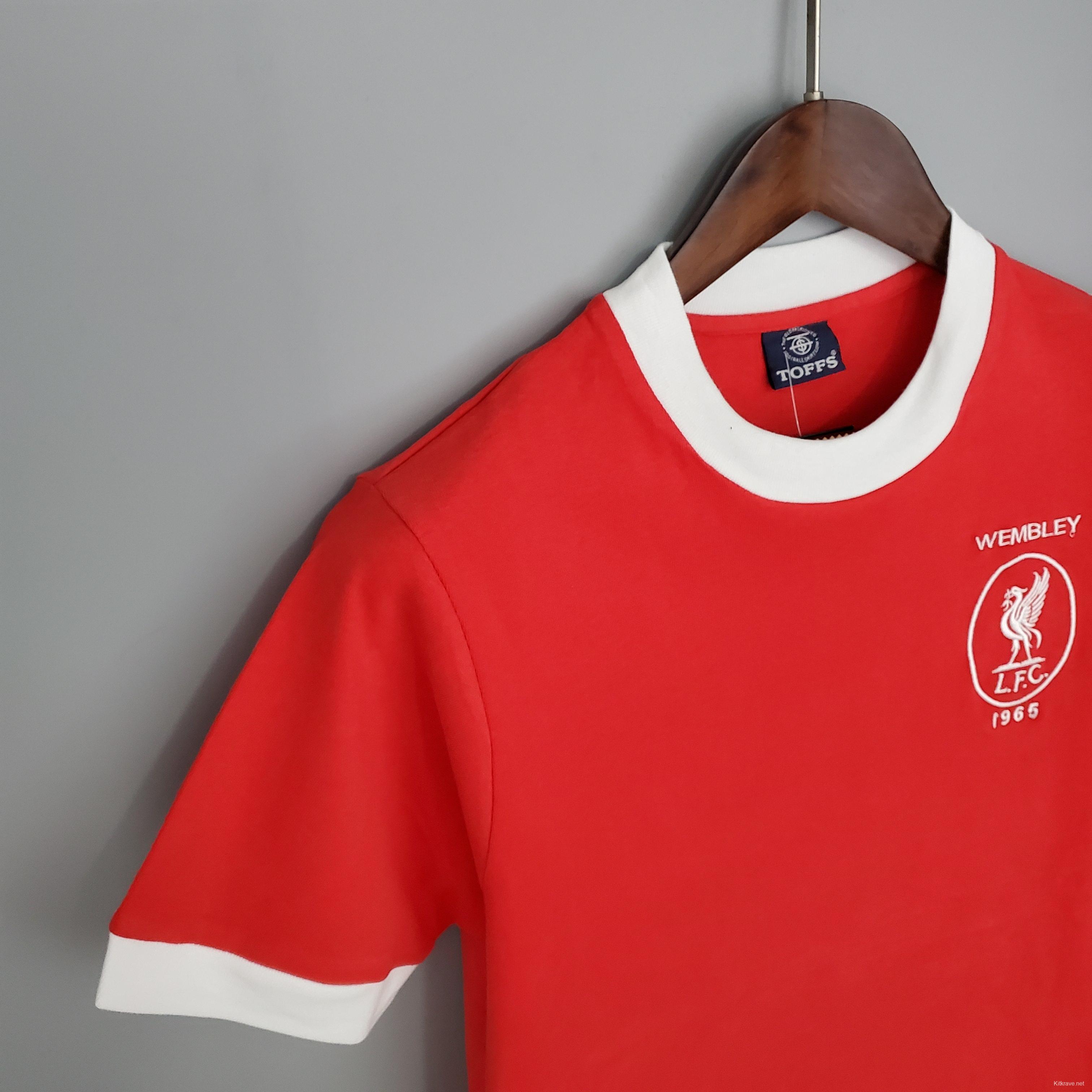 Retro Liverpool 1965 home Soccer Jersey