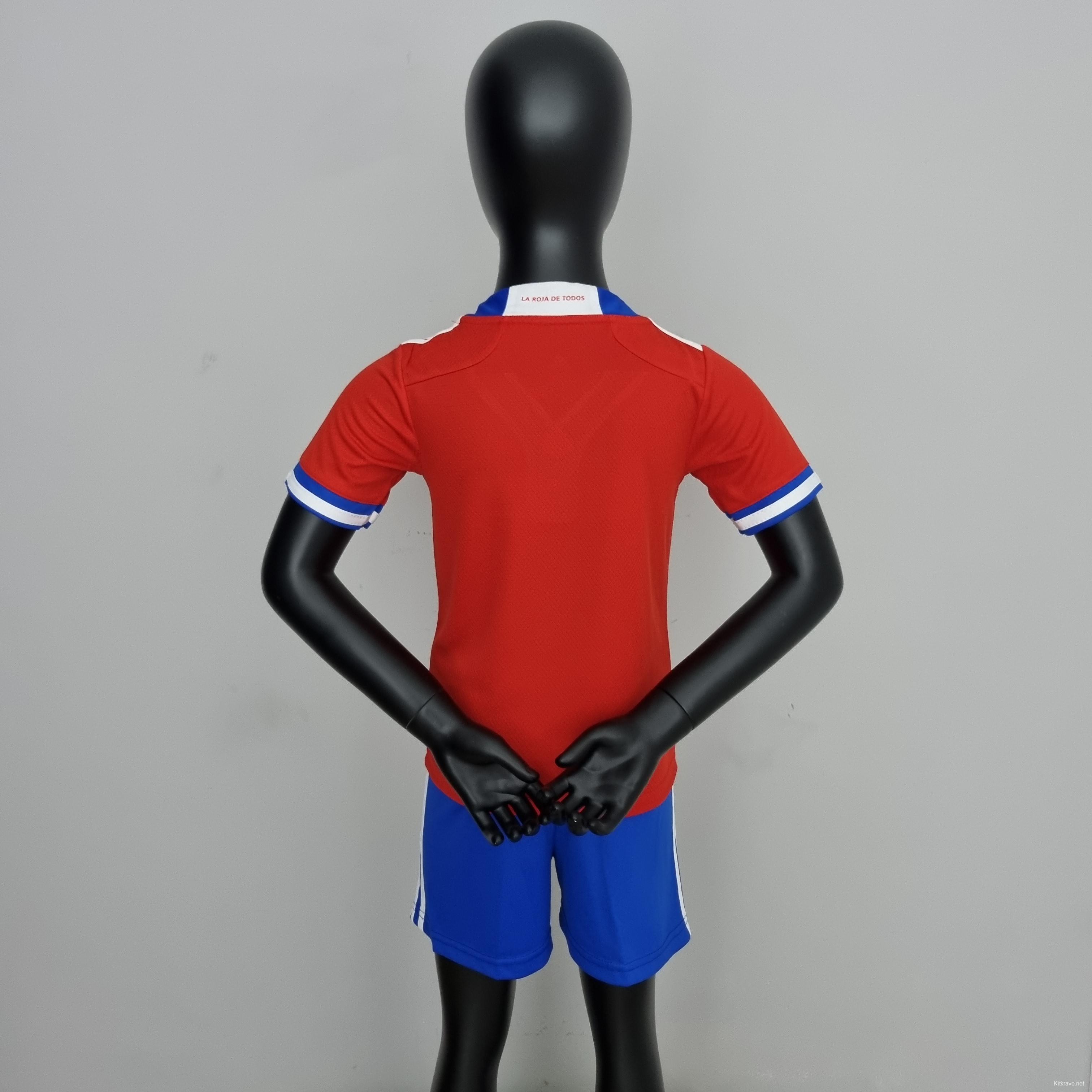 2022 Chile home Soccer Jersey