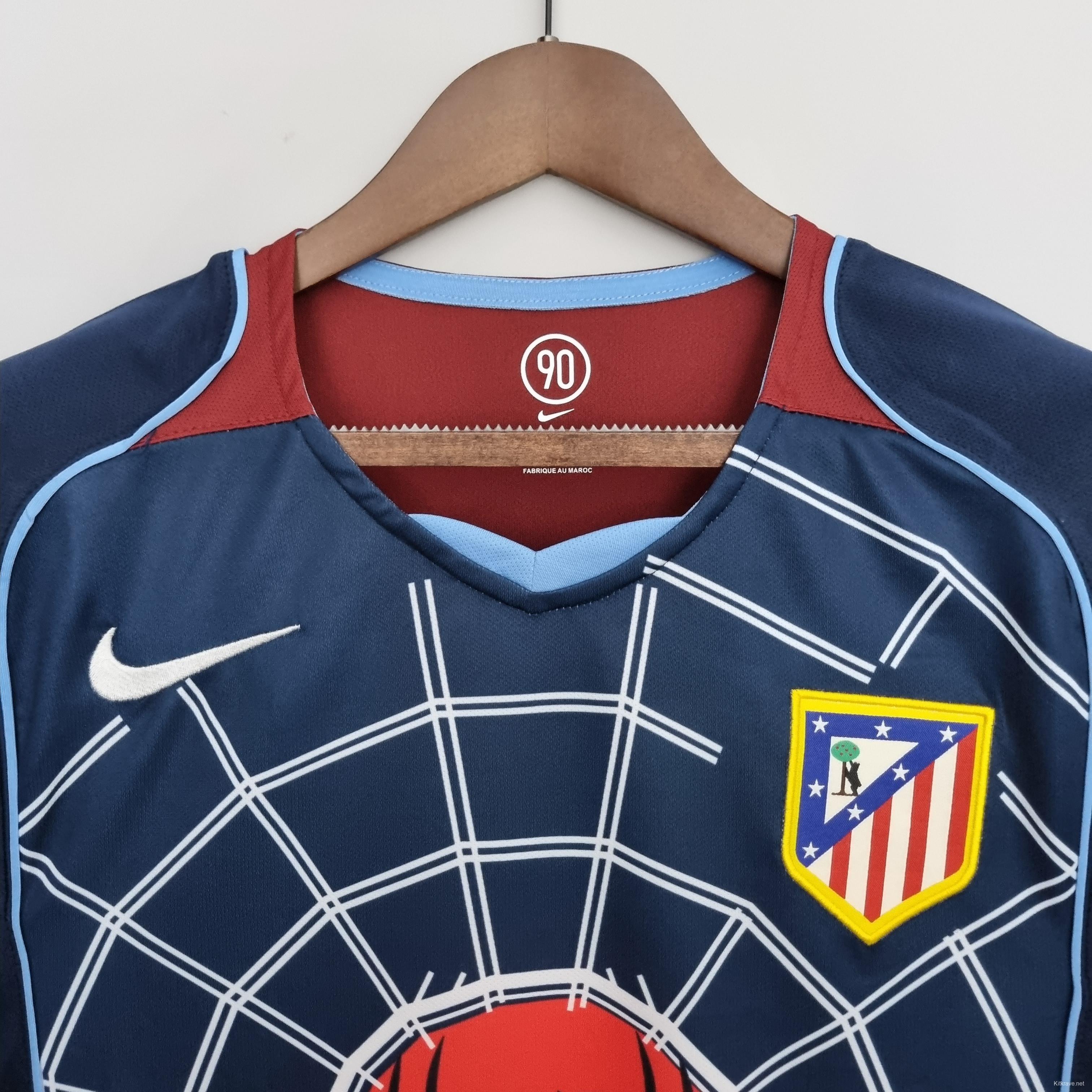 Retro 04/05 Atletico Madrid away Soccer Jersey