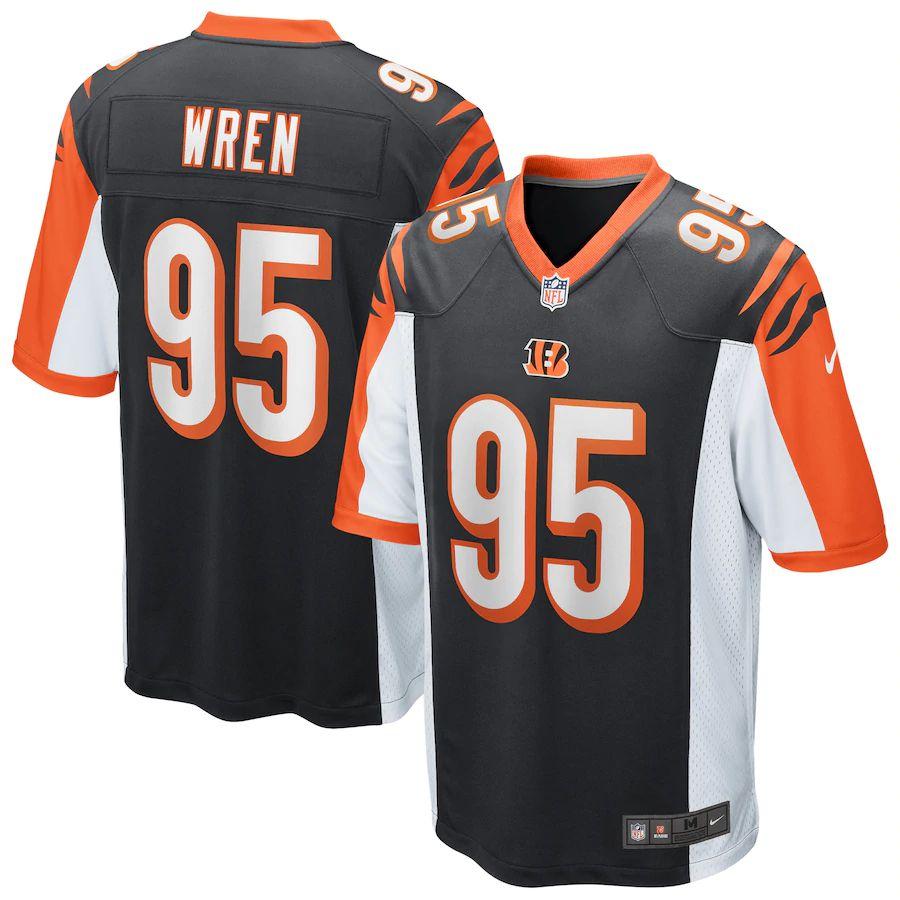 Men's Renell Wren Black Player Limited Team Jersey