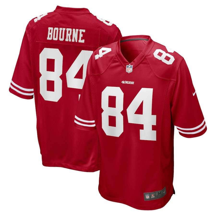 Men's Kendrick Bourne Scarlet Player Limited Team Jersey