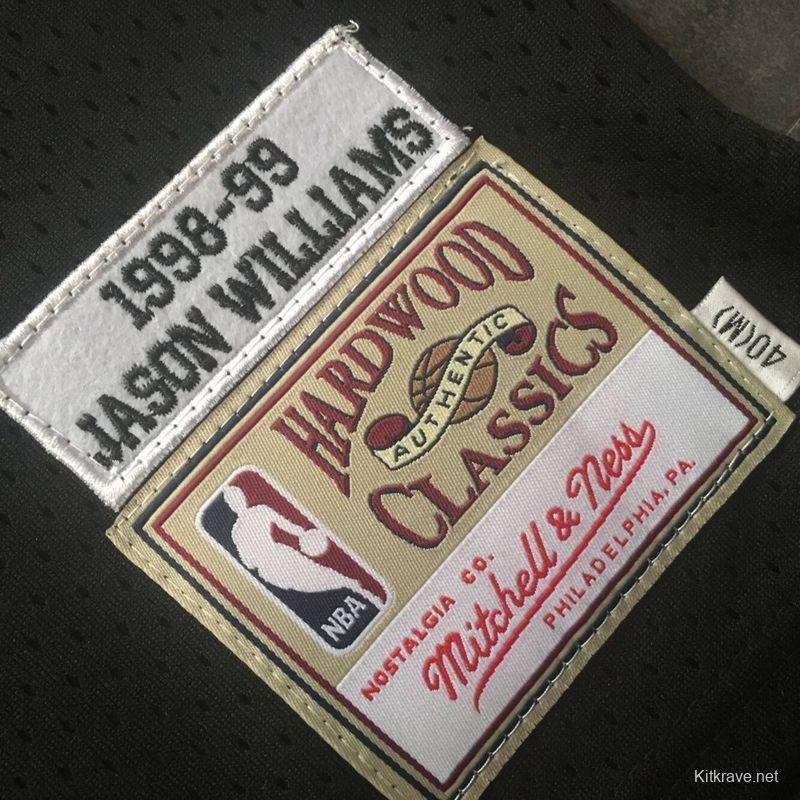 Men's Jason Williams Black Retro Classic Team Jersey