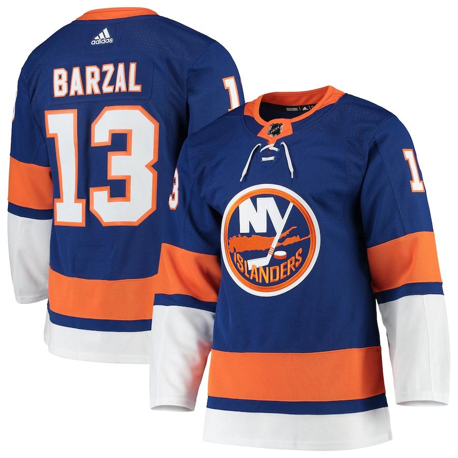 Women's Mathew Barzal Royal Player Team Jersey