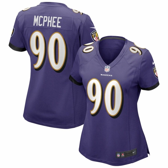 Women's Pernell McPhee Purple Player Limited Team Jersey