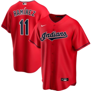 Men's Jose Ramirez Red Alternate 2020 Player Team Jersey