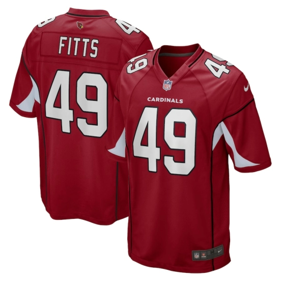 Men's Kylie Fitts Cardinal Player Limited Team Jersey