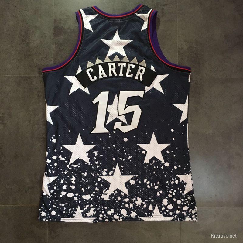 Men's Vince Carter Black Retro Classic Team Jersey