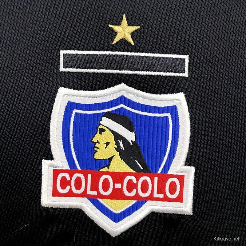 22/23 Colo Colo Training Black Soccer Jersey