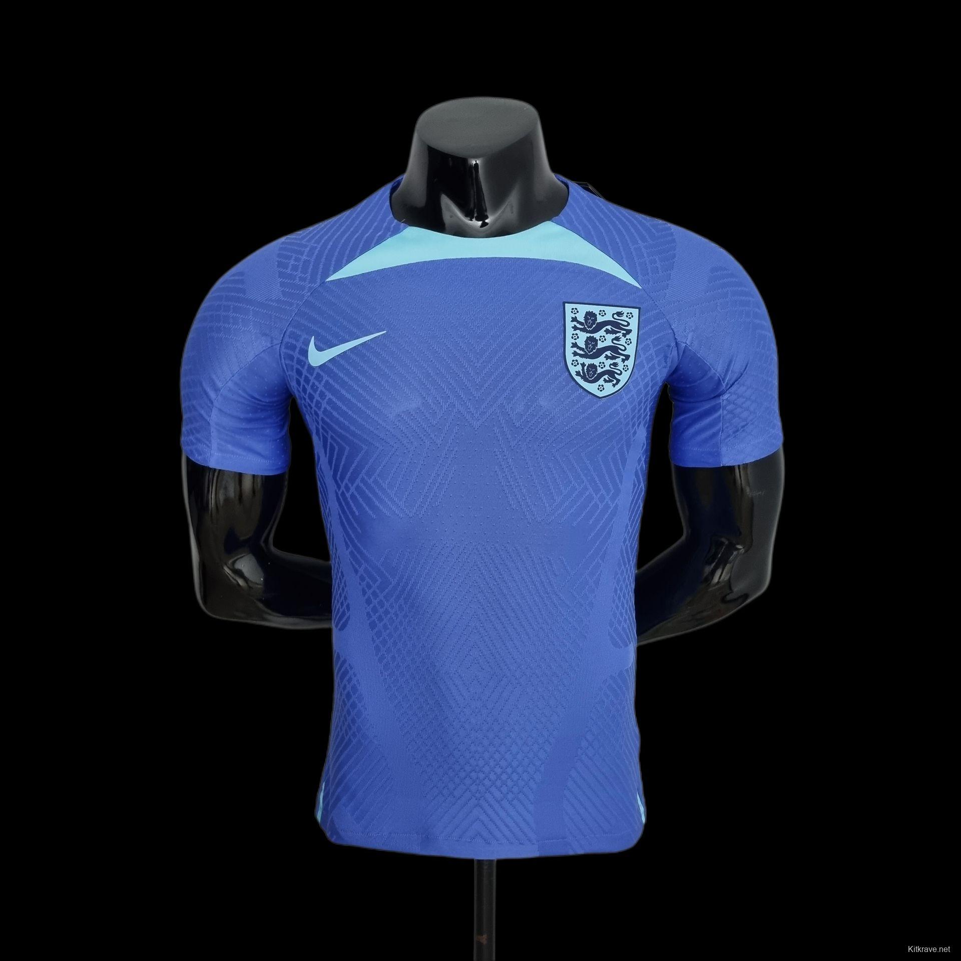 Player Version 2022 England Training Jersey Blue