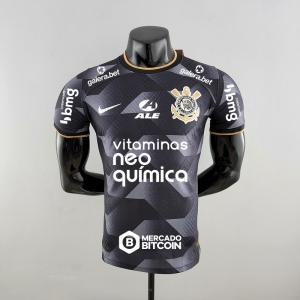 Player Version 2022 All Sponsors Corinthians Away Soccer Jersey