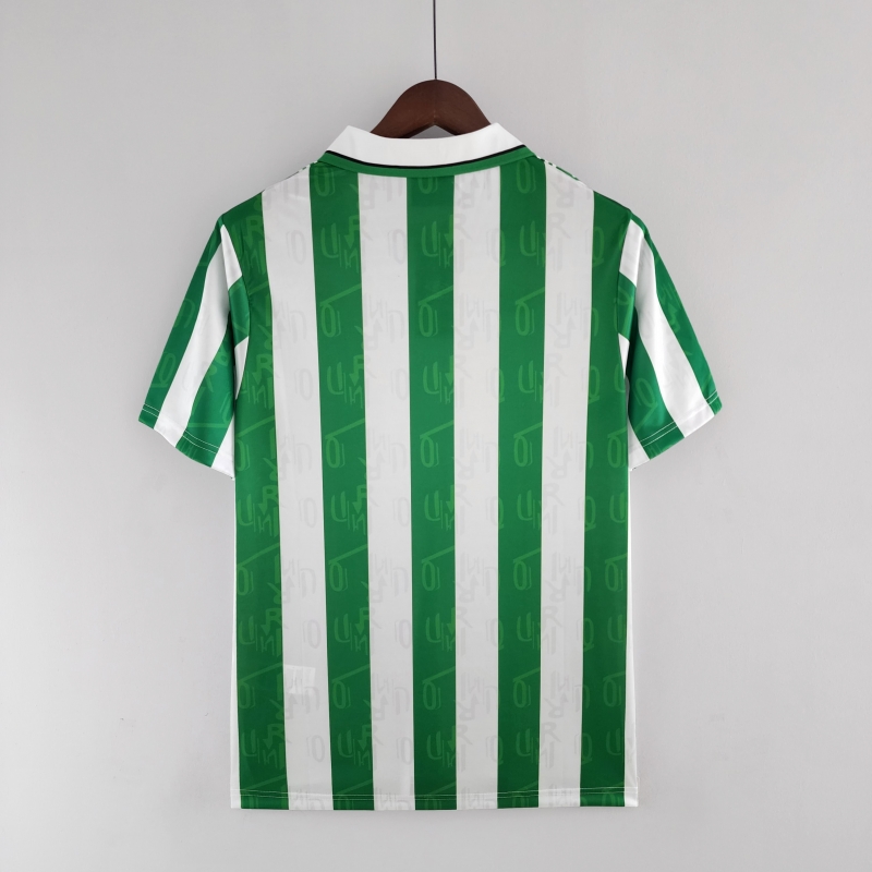 Retro 94/95 Real Betis Home Soccer Jersey