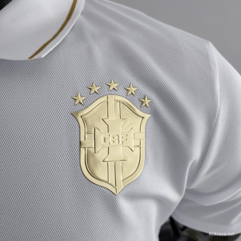 2022 POLO Brazil White Jersey