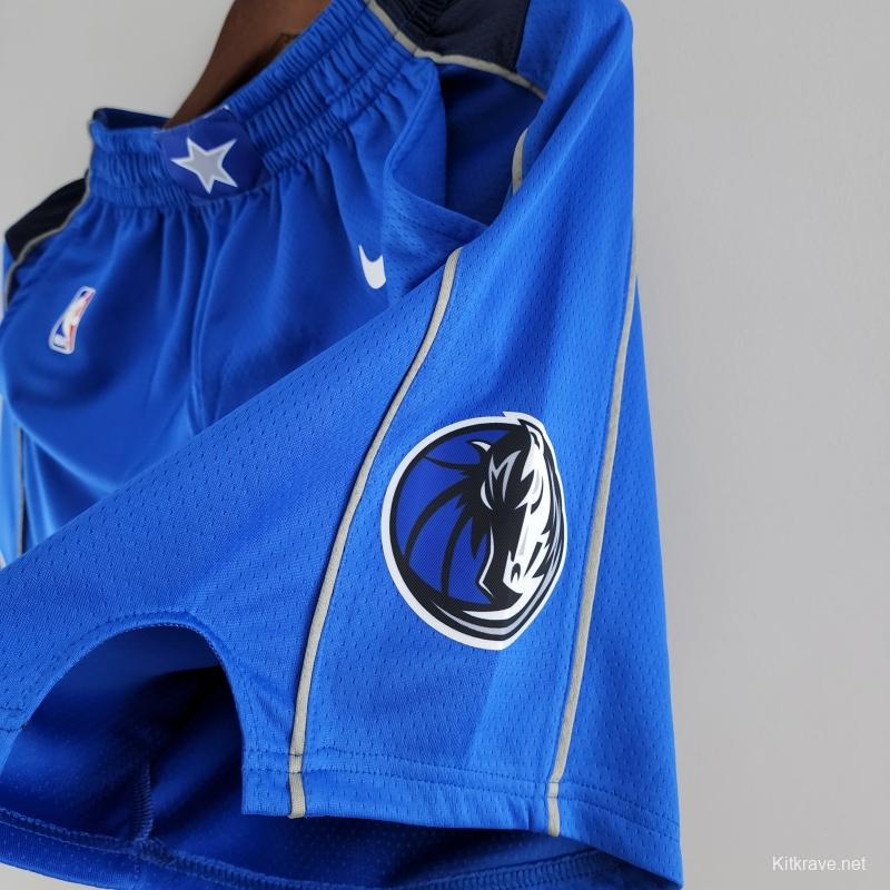 Dallas Mavericks NBA Shorts Blue