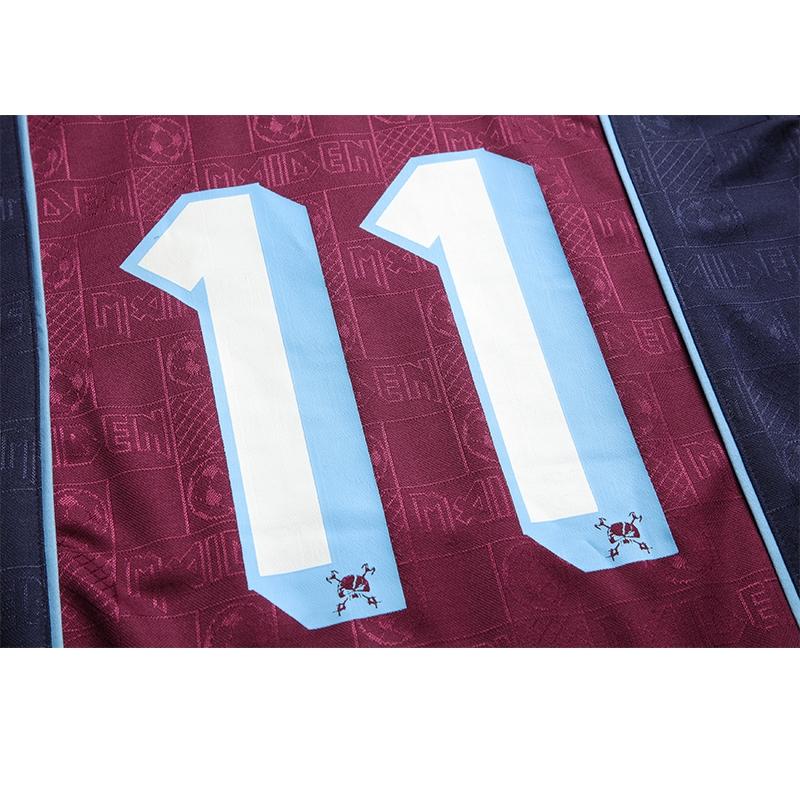 Retro 2011 West Ham United x Iron Maiden Away Jersey