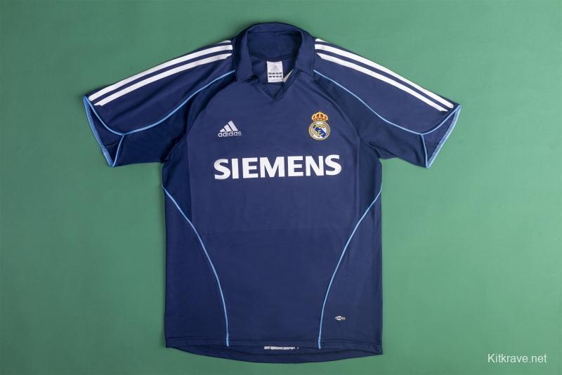 RETRO 05/06 Real Madrid Away Soccer Jersey