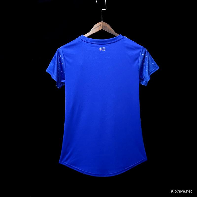 22/23 Cruzeiro Home Woman Soccer Jersey