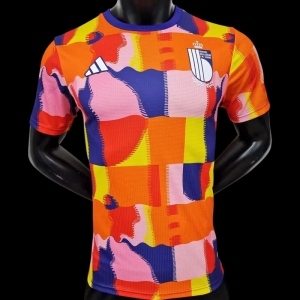 Player Version 2022 Belgium Orange Pre-Match Jersey