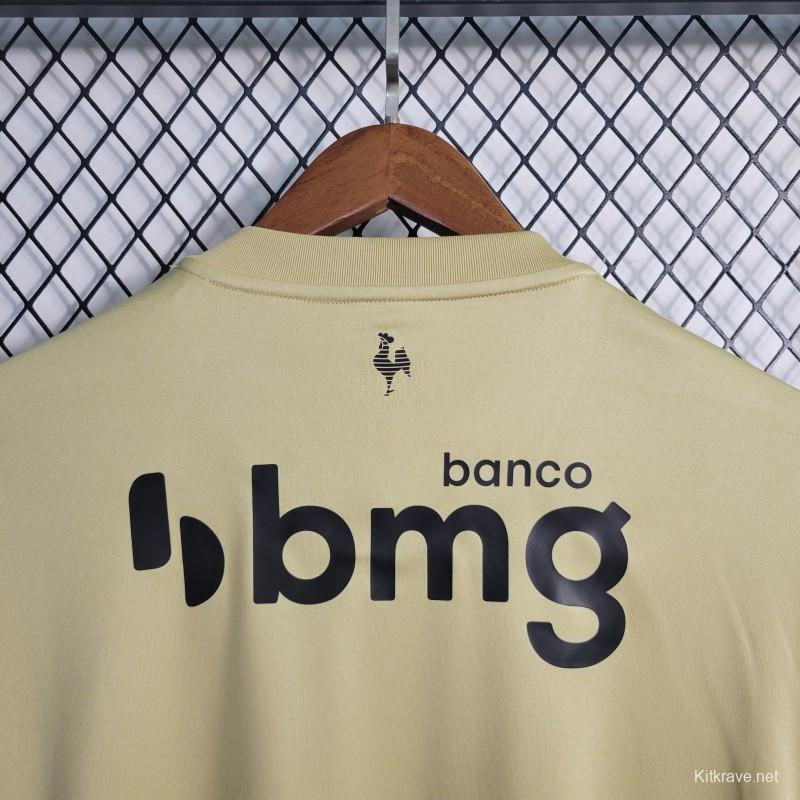 22-23 Atletico Mineiro Third Yellow Jersey