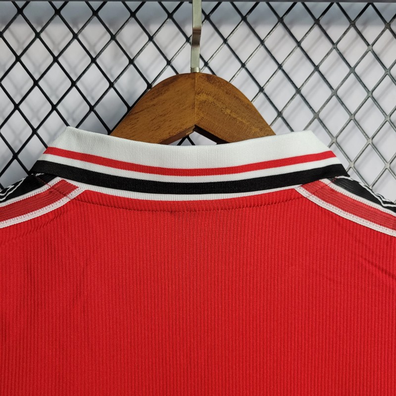 Retro 98-99 Manchester United Home Jersey