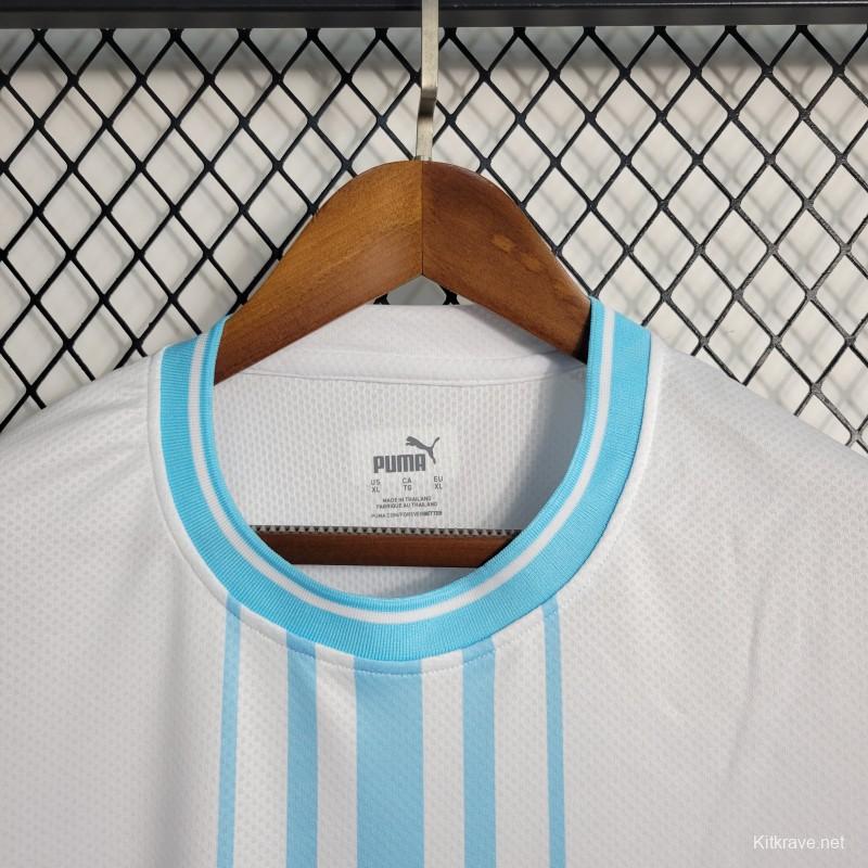 2023 Uruguay Away White Jersey