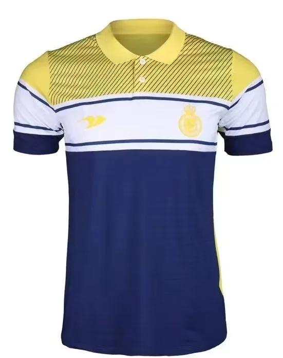 22-23 Al-Nassr Blue Yellow Polo Shirts