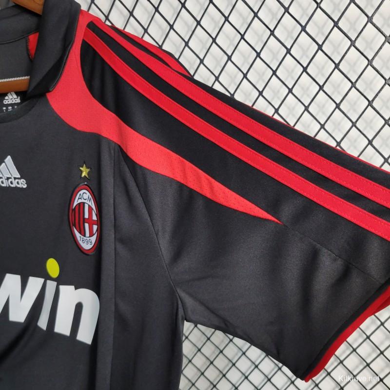 Retro 2007/08 AC Milan Third Black Jersey