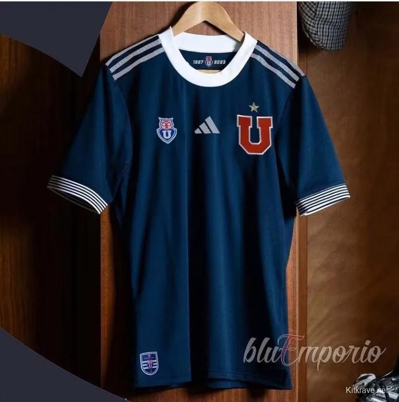 23/24 Club Universidad De Chile Special Navy Jersey