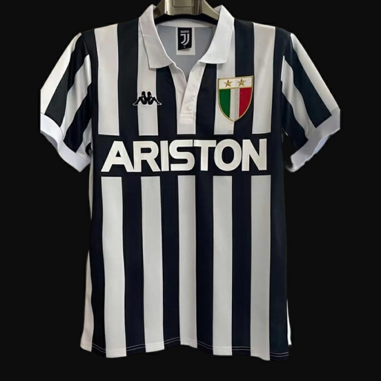 Retro 84/85 Juventus Home Jersey