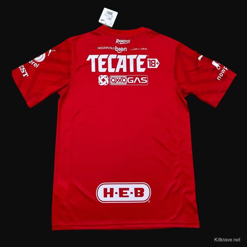 23/24 Monterrey Third Red Jersey