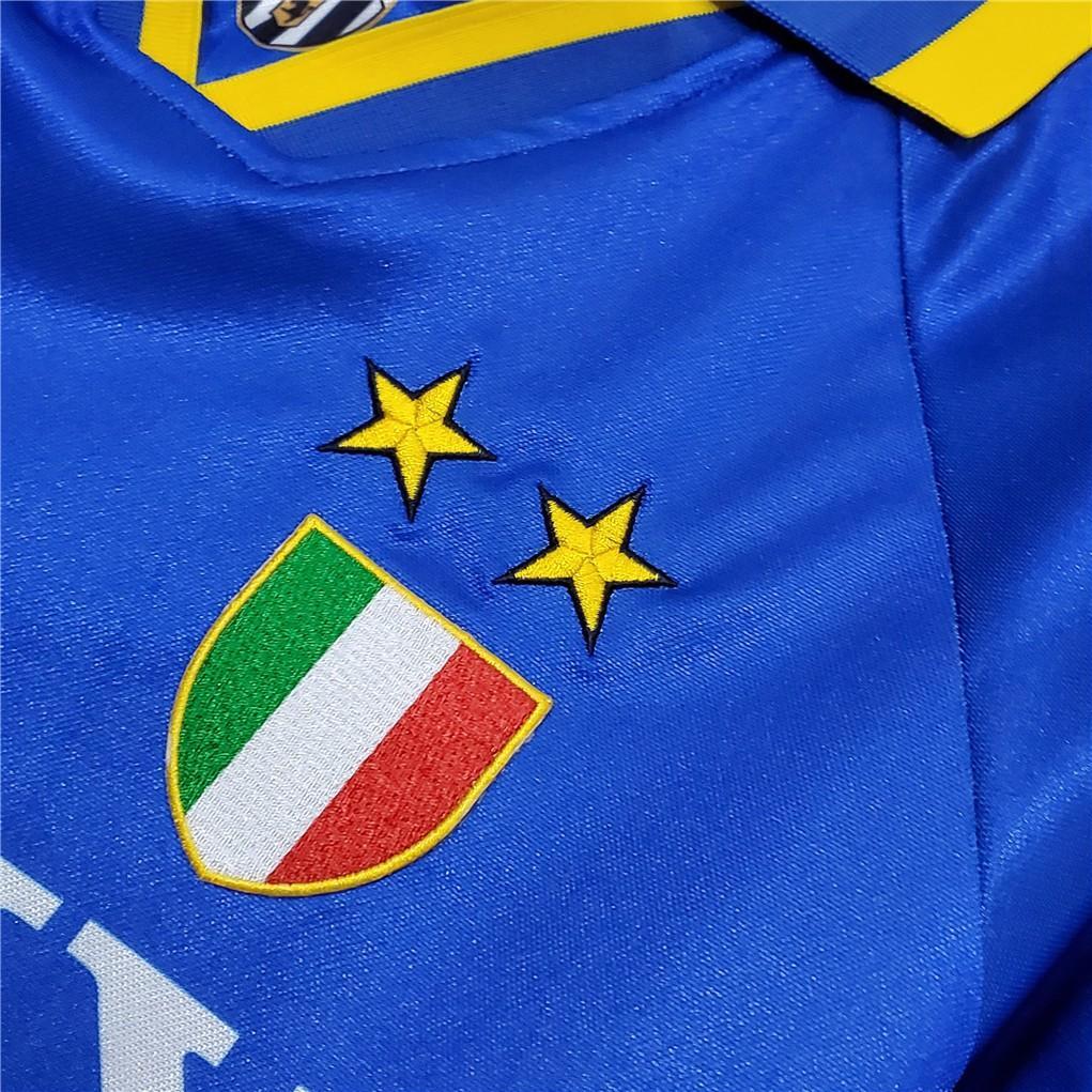 Retro 95/96 Juventus Away Blue Jersey