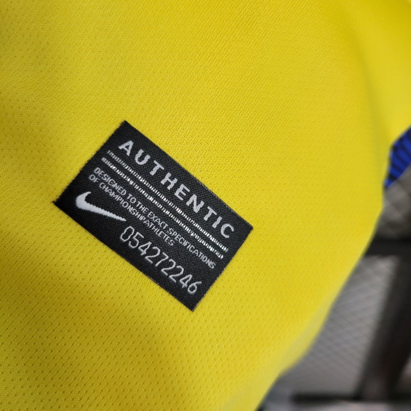Retro 14-15 Corinthians Goalkeeper Yellow Jersey