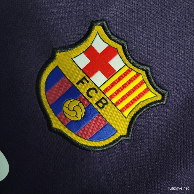 Retro 16-17 Barcelona Away Purple Jersey