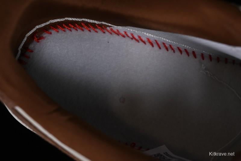 Nike Air Force 1 '07 Low Stussy Collaboration - Coffee Pig Suede Low-Top Casual Sneakers - HD1968-017