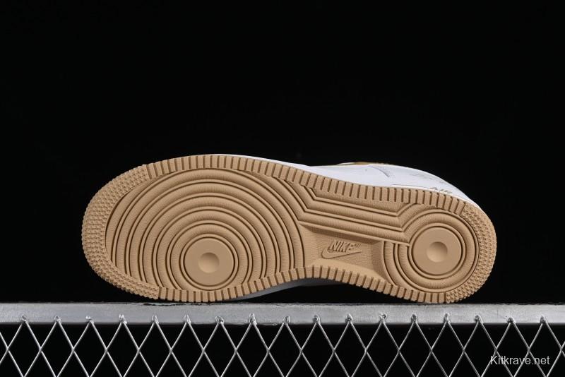 Nike Nocta x Nike Air Force 1 '07 Low "Certified Lover Boy" Khaki Classic Low-Top Casual Sneakers - LO1718-051