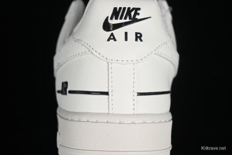 Nike Air Force 1 '07 Low Casual Sneakers with 3M Reflective Swoosh and Full-Length Air Cushion - CJ1379-602