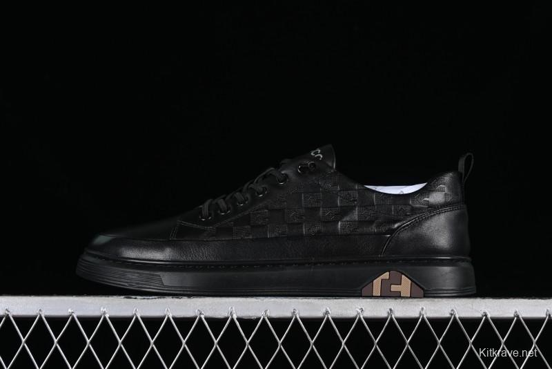 ECCO Soft 7 Classic Slip-On Loafers with Mosaic Pattern - 63231601001