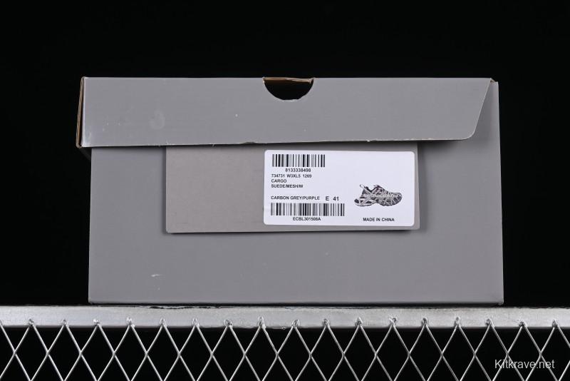 Balenciaga Phantom Sneaker 10th Generation Lace-Up Running Shoes with Transparent Heel Strap - W3XL51269