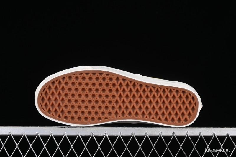 Kamiya Vulcanize Sneaker 23AW High-End Line Dissolved Yellow Canvas Shoes with Smiley Face Print Low-Top - M.C3