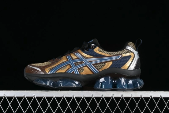 Asics Gel-Quantum Kinetic Retro Casual Sneakers with Thick Sole and GEL Scutoid Technology - 1203A270-202