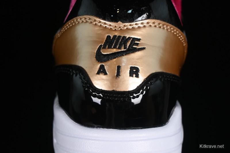 Nike Air Max 1 Retro Running Shoes with Half-Sole Air Cushion - HJ3966-110