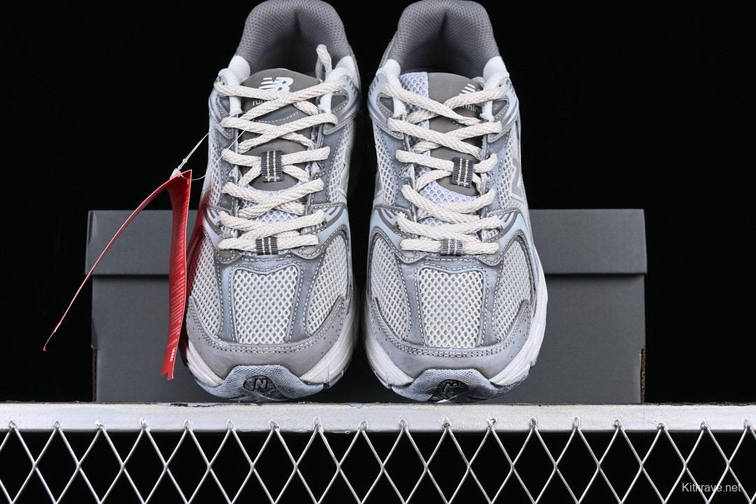 New Balance 530 Series Leather Distressed Retro Casual Running Shoes - MR530TG