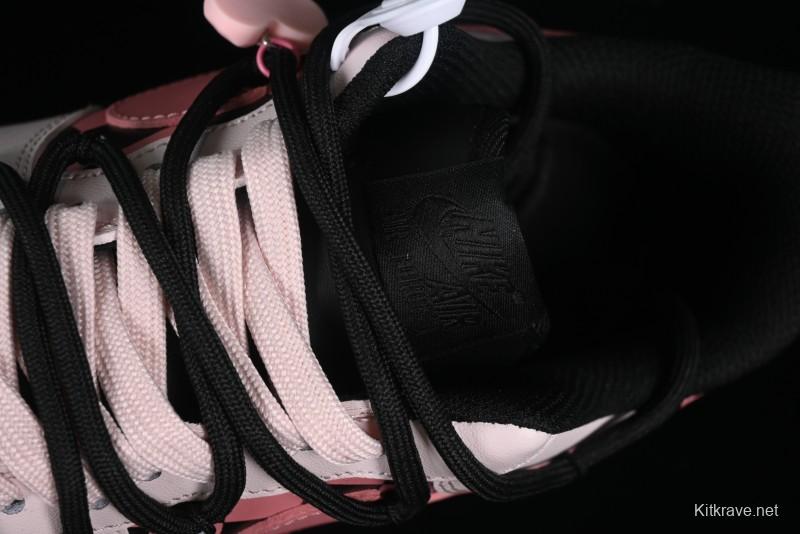 Nike Air Force 1 '07 Low Custom Anime Theme Black Sugar Heart Casual Sneakers with Lace-Up - ZH0316-012