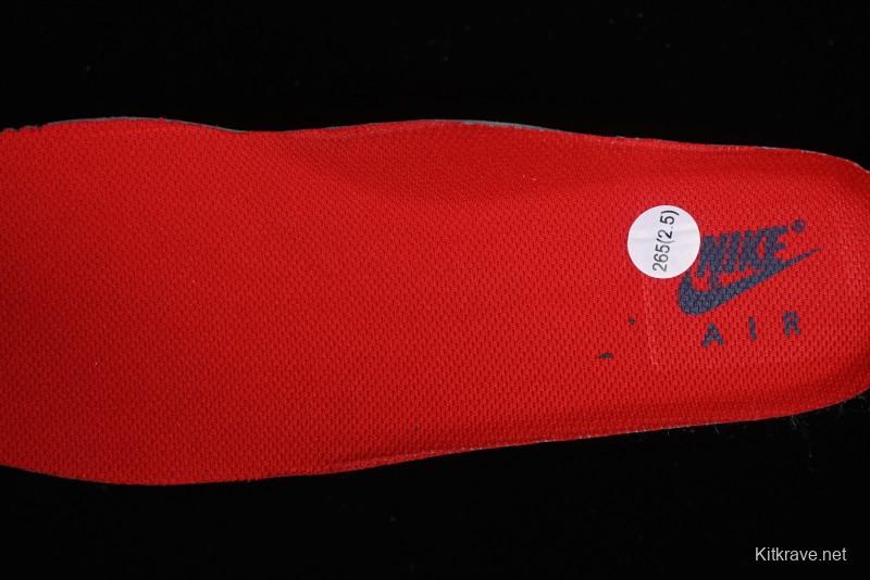 Nike Air Force 1 '07 Low White Blue Red Casual Shoes - CZ9164-100