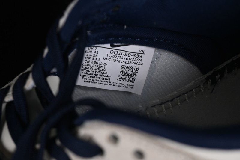 Stussy x Nike SB Dunk Low Collaboration Anniversary Edition Premium Customized Low-Top Casual Skate Shoes - DQ1098-339