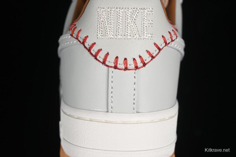 Nike Air Force 1 '07 Low Casual Sneakers with Full-Length Air Cushion - HF5697-001