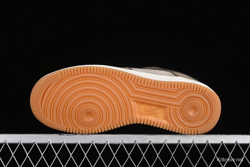 Nike Air Force 1 '07 Low LV Collaboration - Light Brown Casual Sneakers - BA8806-224